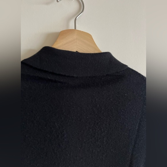 Manrico Cashmere Manhattan 100 Percent Cashmere quarter button polo - Picture 10 of 14